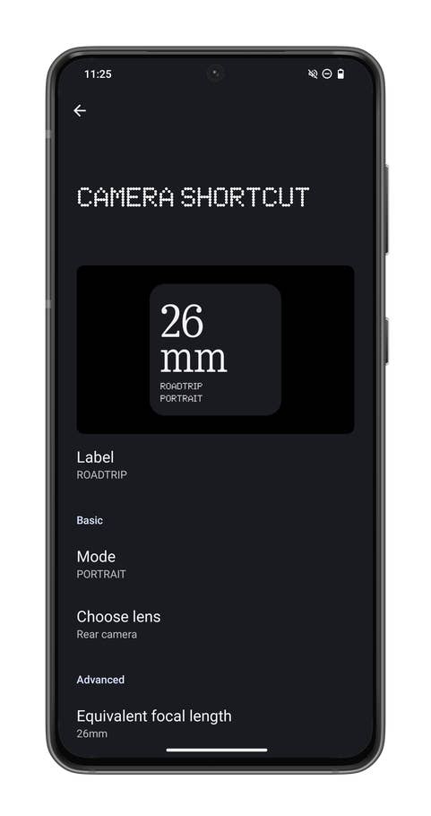 Screenshot of the CMF Phone 1u0027s Nothing OS 2.6 interface.