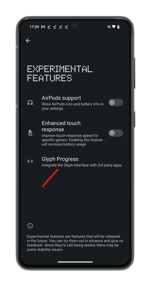 Nothing OS 2.5 screenshot.