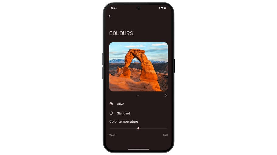 Nothing Phone 2(a) screenshot