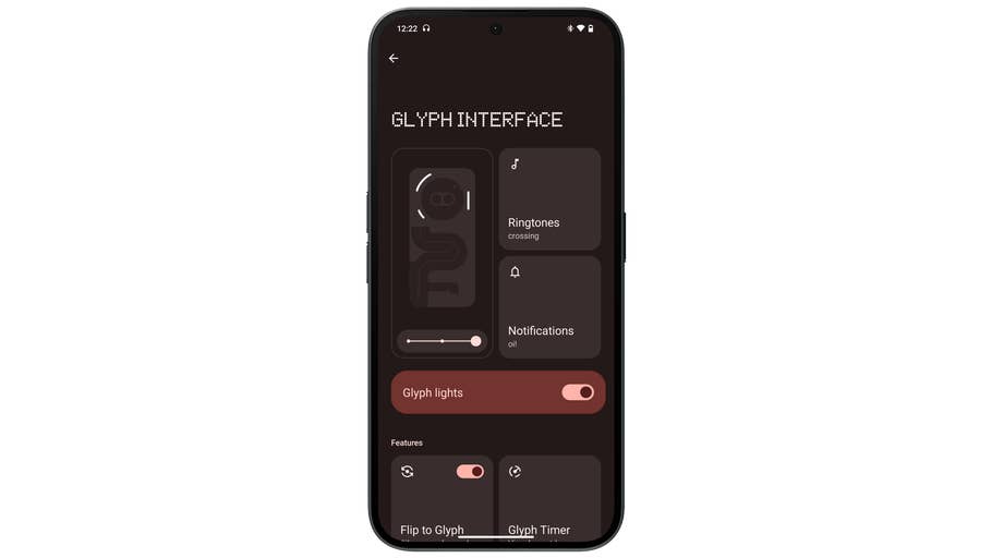 Nothing Phone 2(a) screenshot