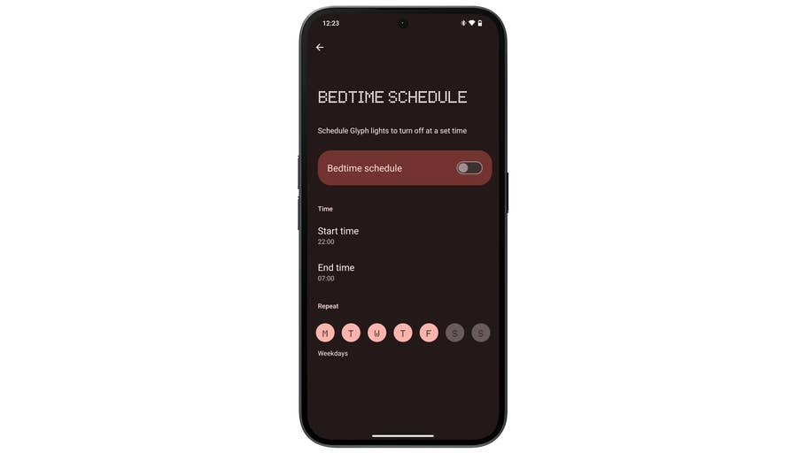 Nothing Phone 2(a) screenshot