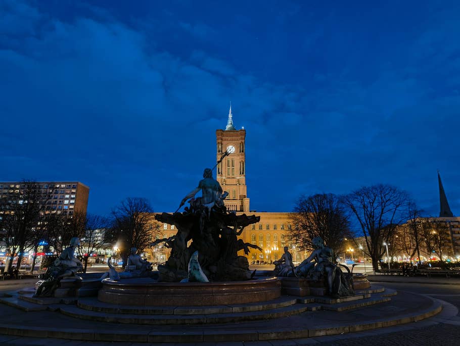 Night photo taken by the Nothing Phone 2(a)