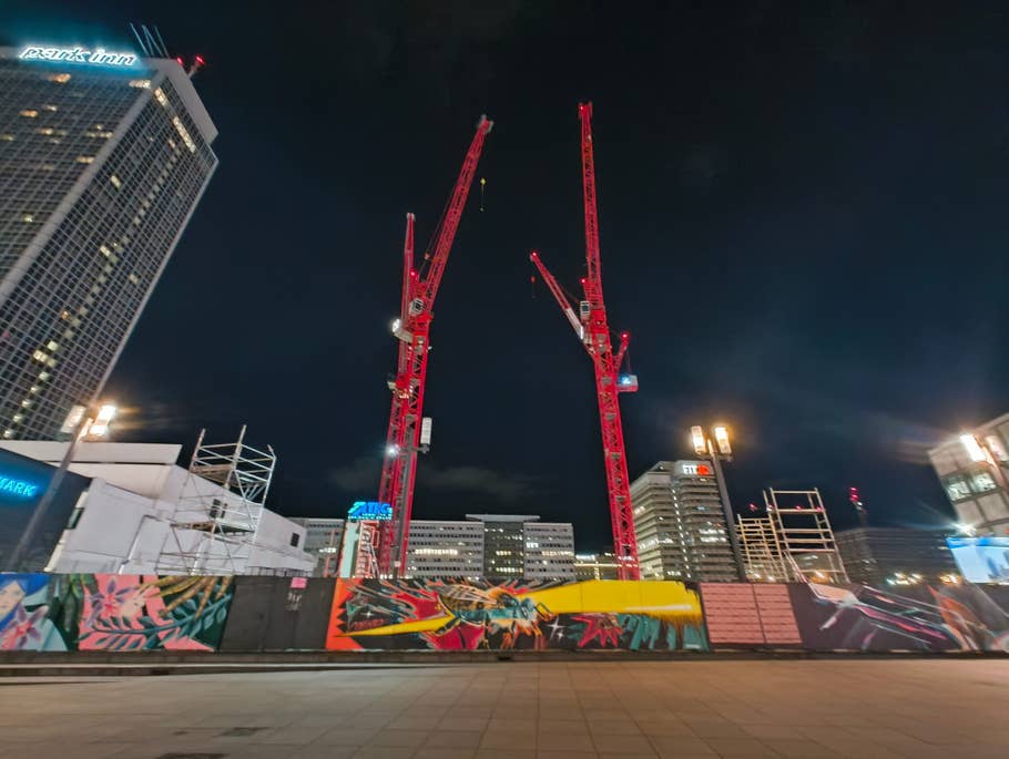 Night photo taken by the Nothing Phone 2(a)