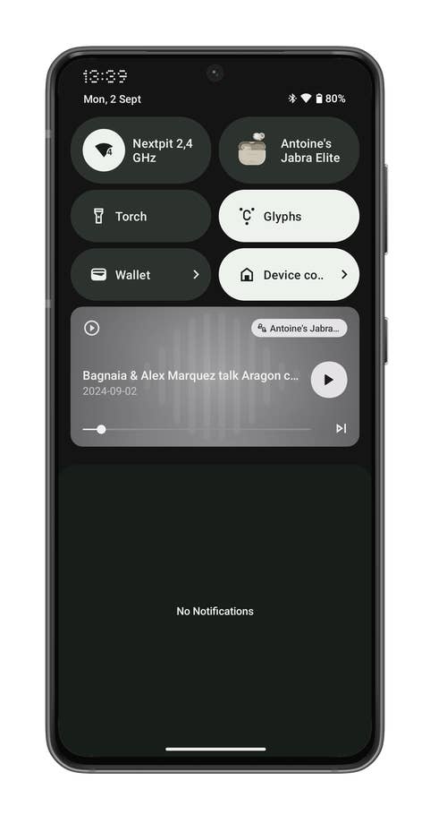 Nothing Phone (2a) Plus screenshot