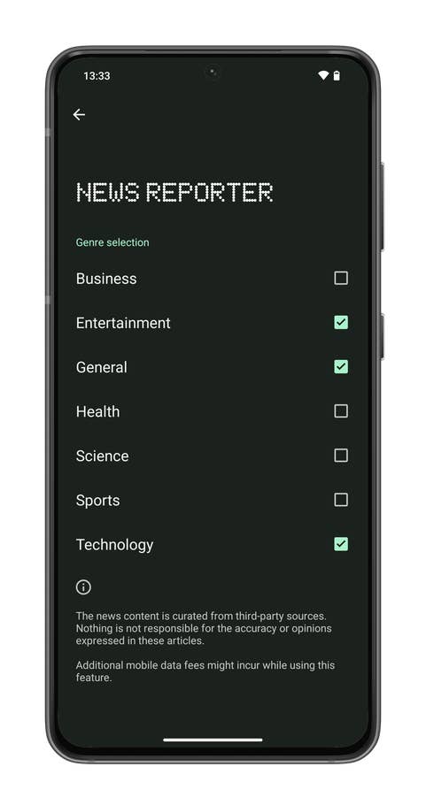 Nothing Phone (2a) Plus screenshot