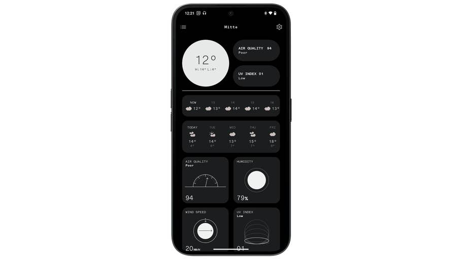 Nothing Phone 2(a) screenshot