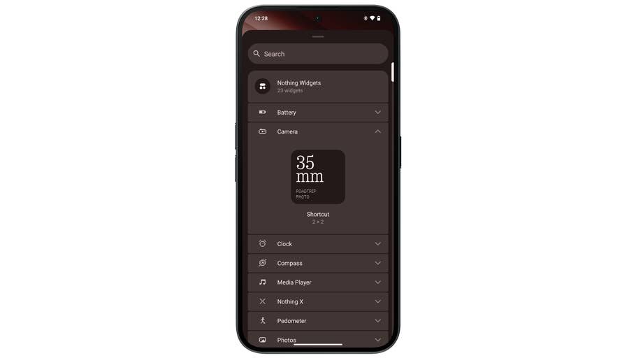Nothing Phone 2(a) screenshot