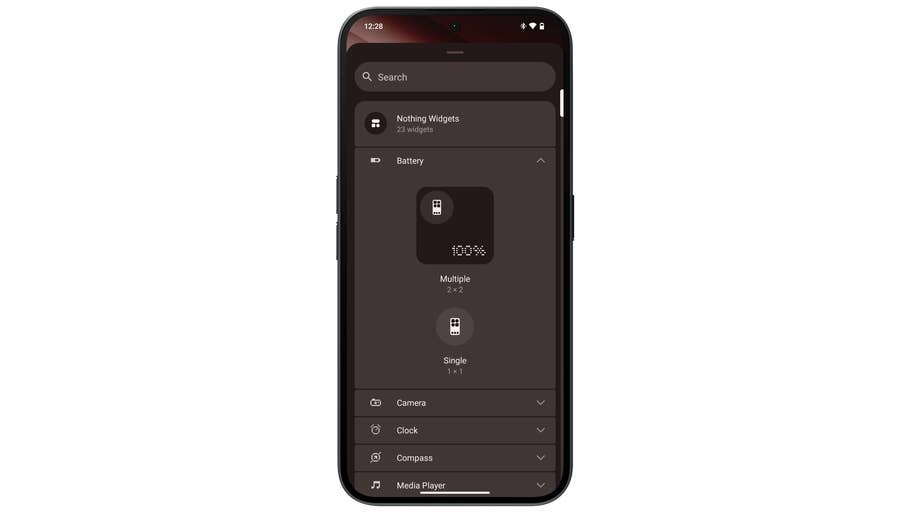Nothing Phone 2(a) screenshot