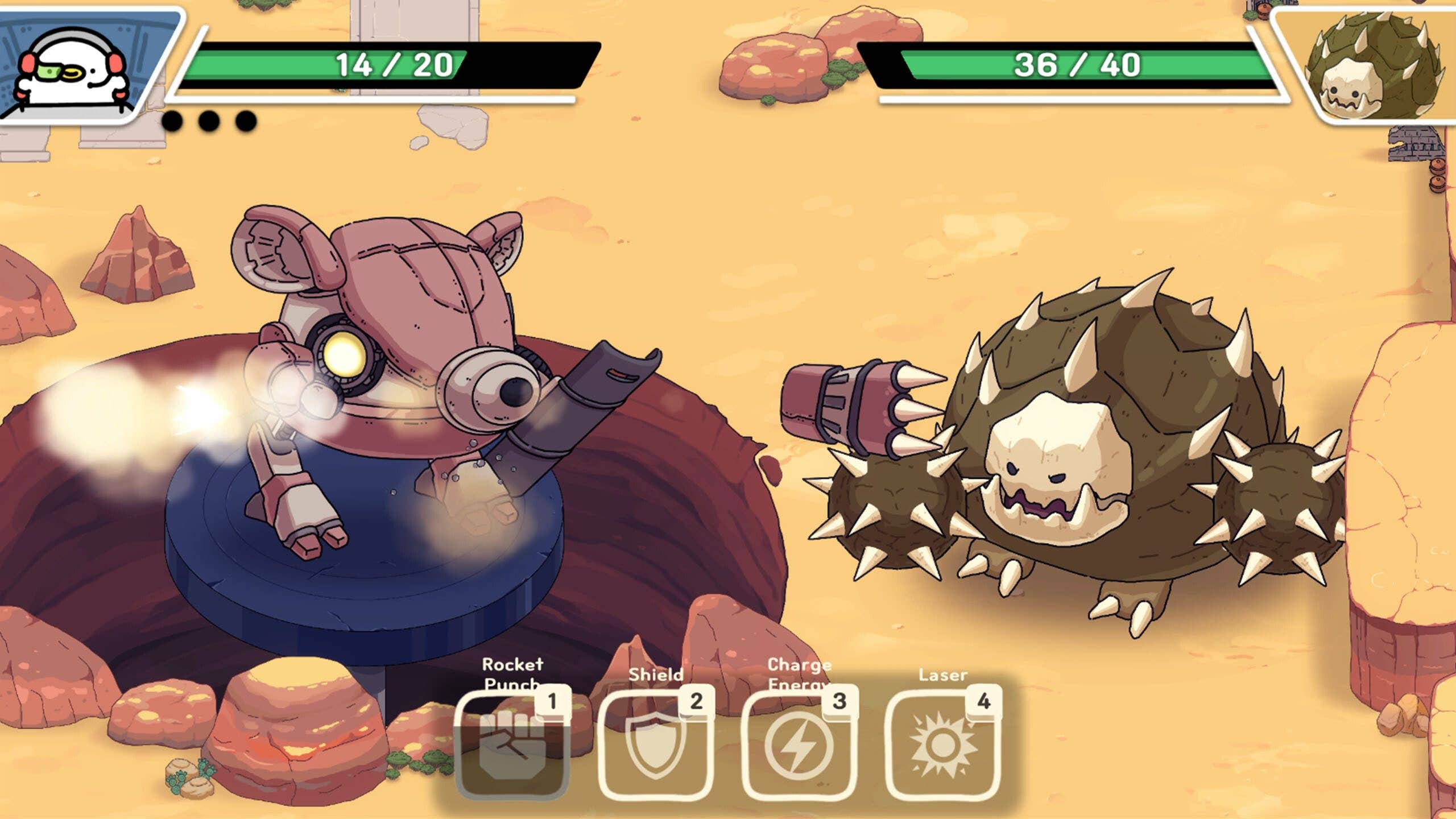 A screenshot of the game Ogu and the Secret Forest.