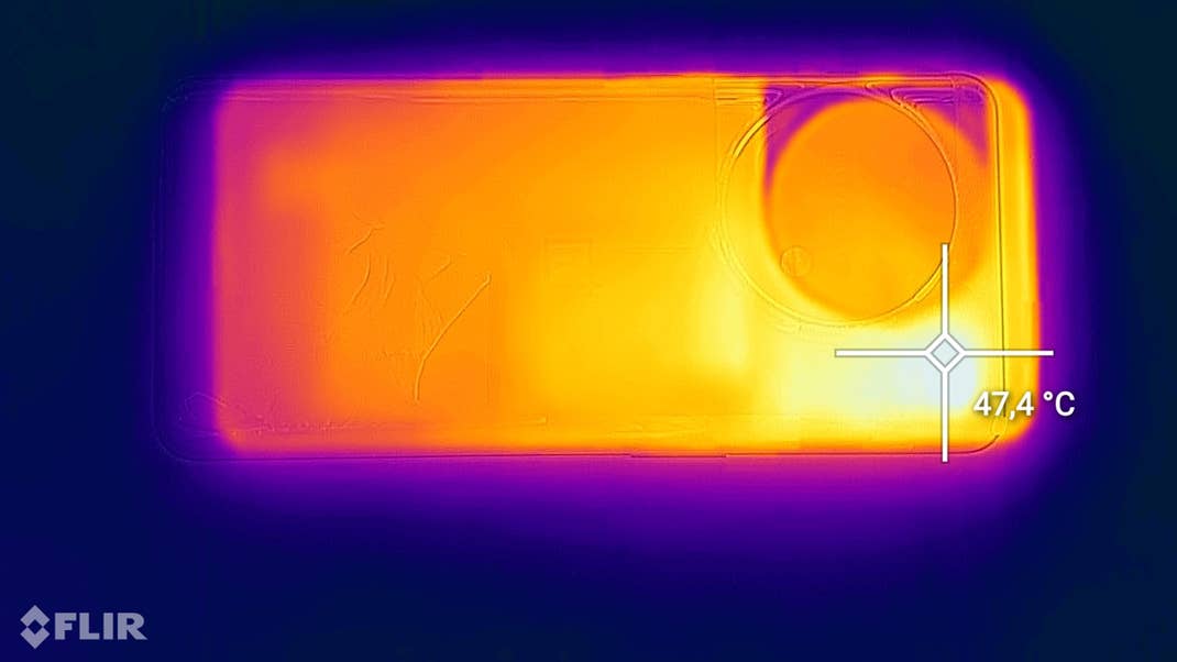 OnePlus 11 5G heat map