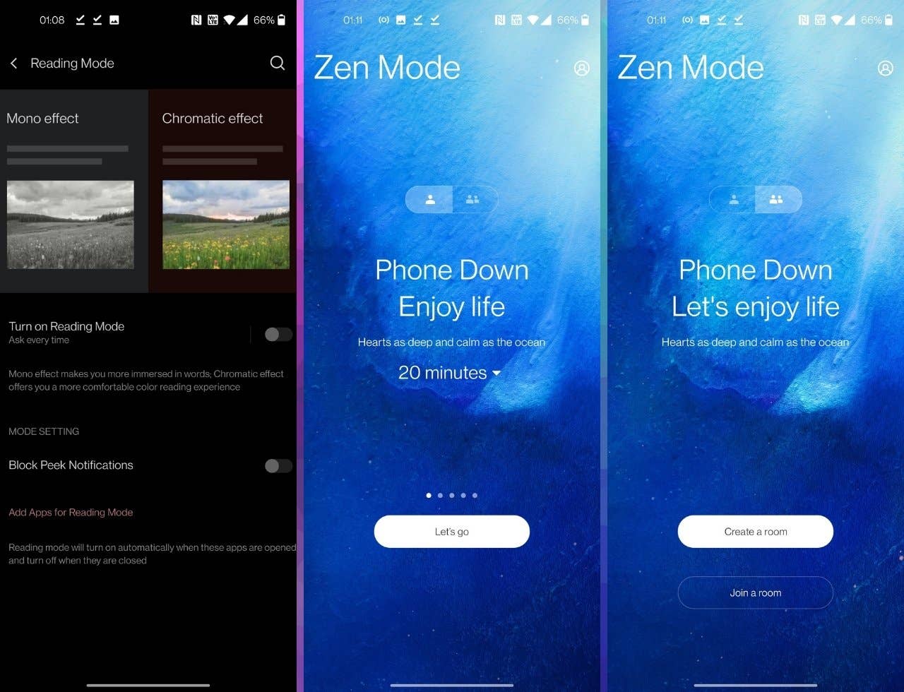 oneplus 8t review oxygenos 11 zen mode reading mode