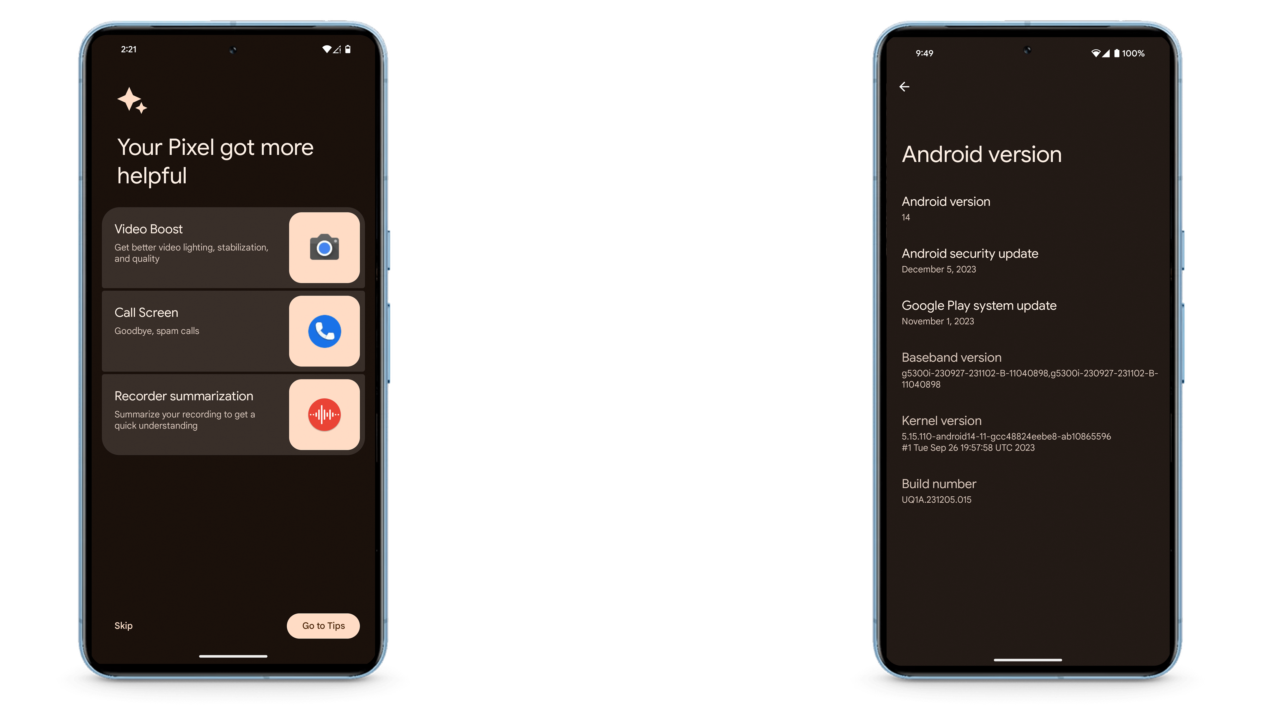 The Pixel Feature Drop has arrived on the Google Pixel 8 Pro.