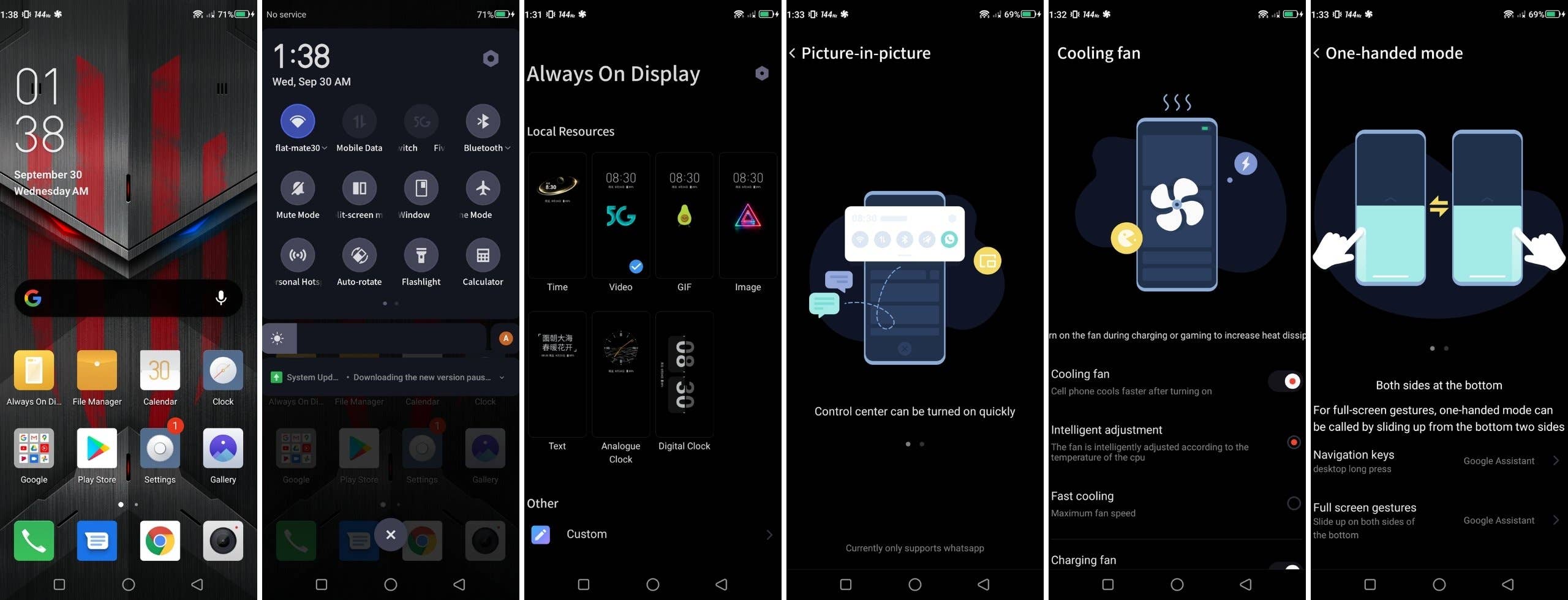 redmagic 5s review redmagic ui interface