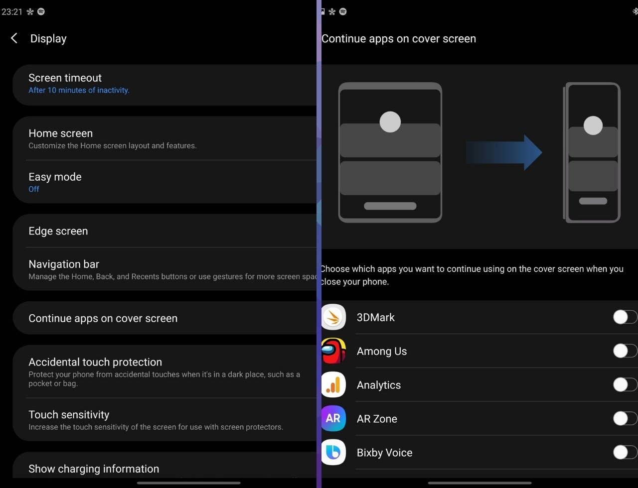 samsung galaxy fold 2 review app continuity