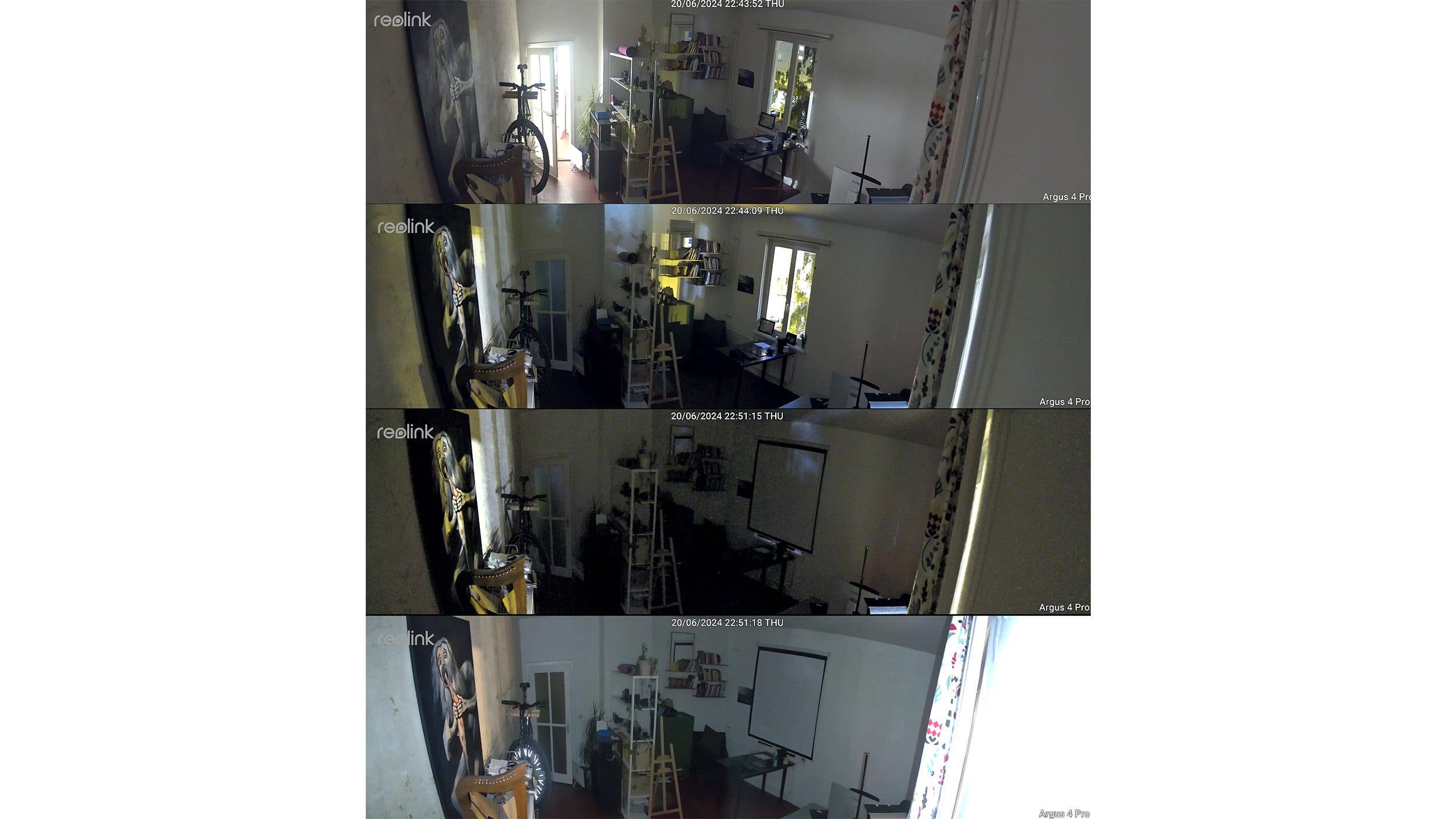 Reolink Argus 4 Pro screenshots image quality