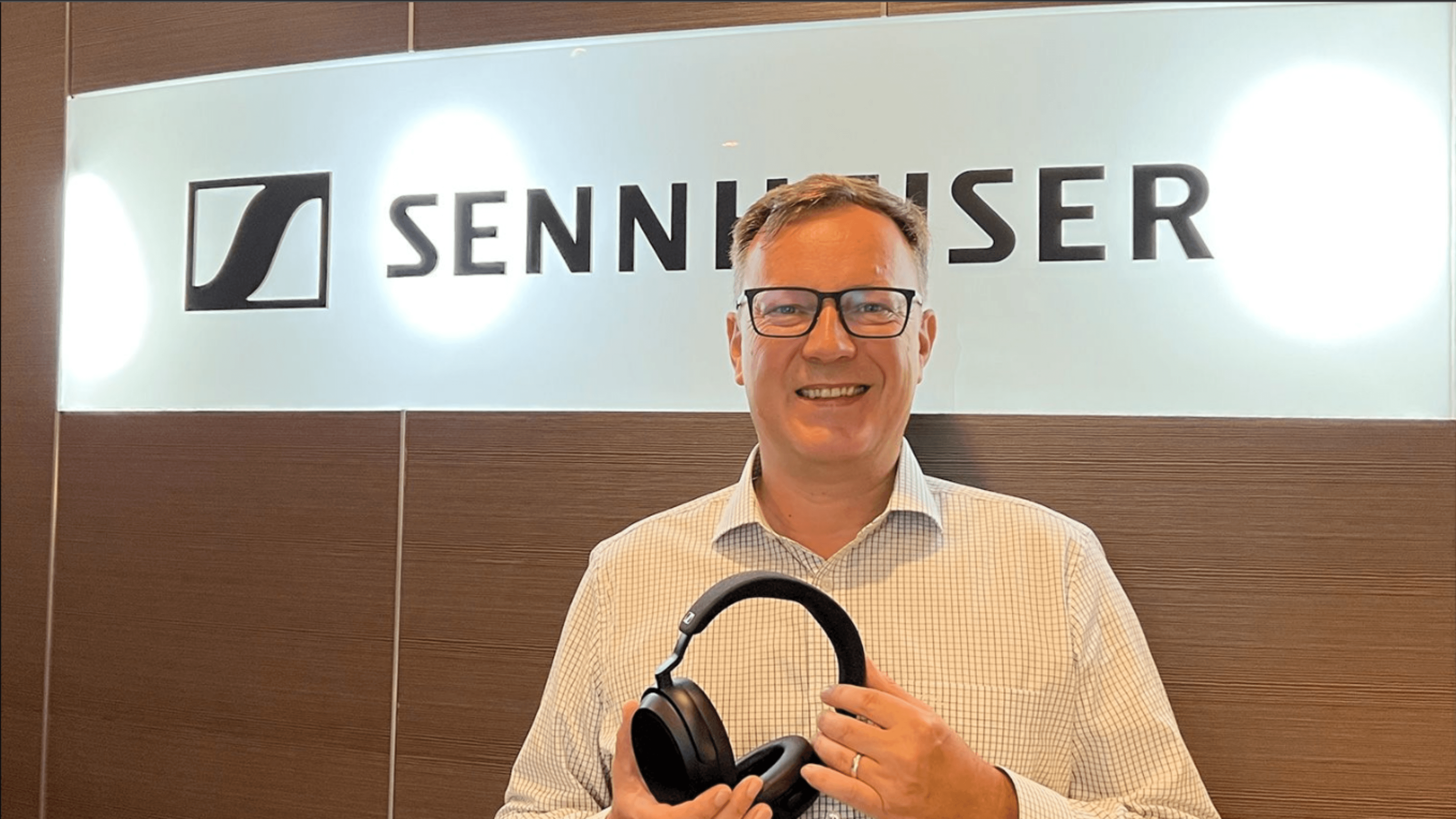 Christian Ern est responsable de la partie Casques et écouteurs de Sennheiser Sennheiser Christian Ern