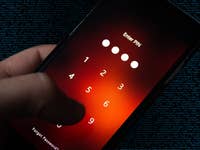 PIN code input
