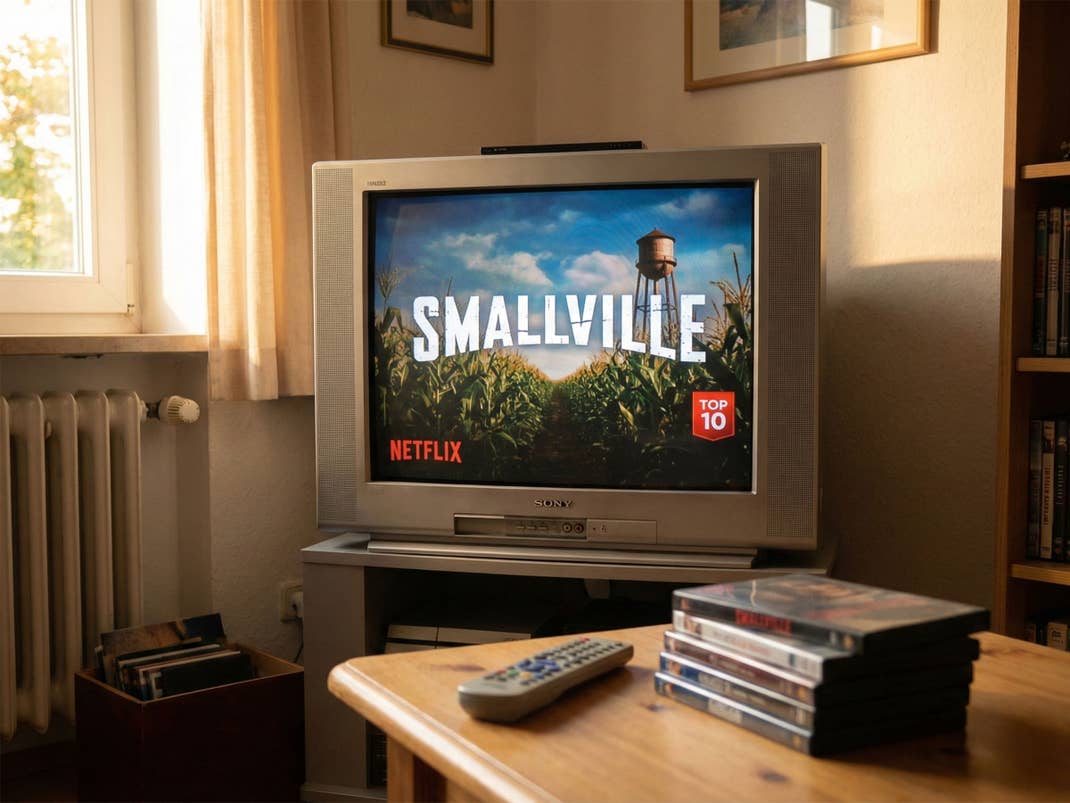Smallville gehört zu den Serien, die früher noch wöchentlich im Fernsehen liefen