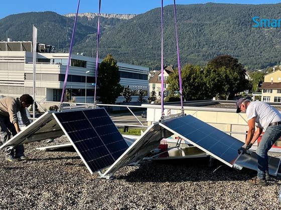 Ingenious Idea: Swiss Invent Foldable Photovoltaic System