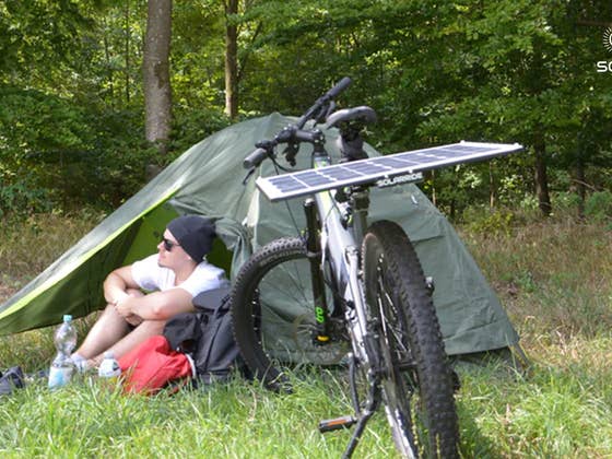 No More Plugging In: Solarride Charges Your e-Bike While You Ride!