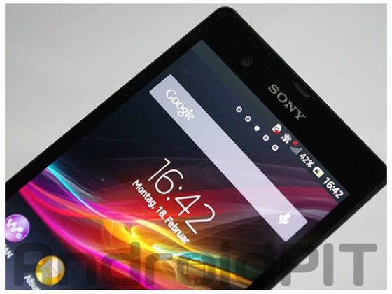 Sony Xperia Z tested: An Elegant Smartphone with full HD
