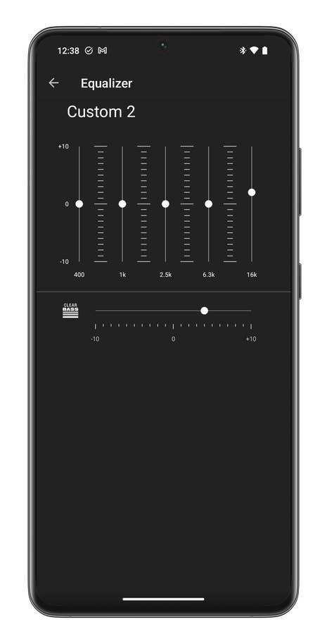 Sony Headphones Connect app screenshot