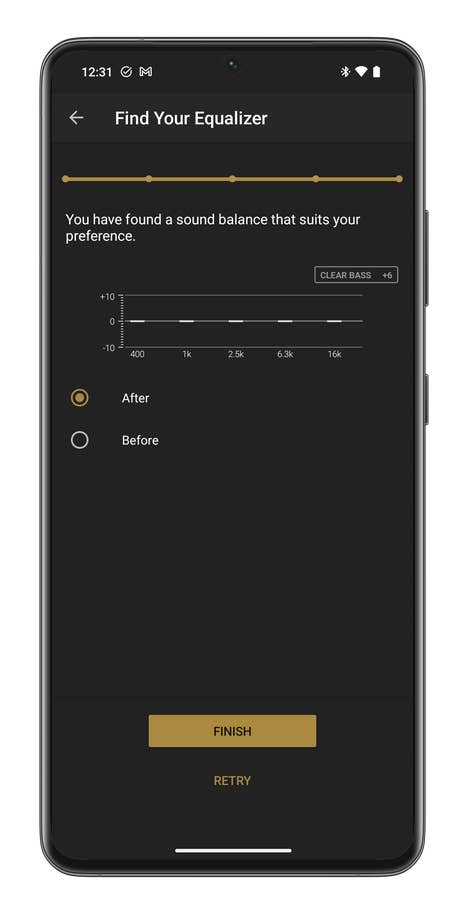 Sony Headphones Connect app screenshot