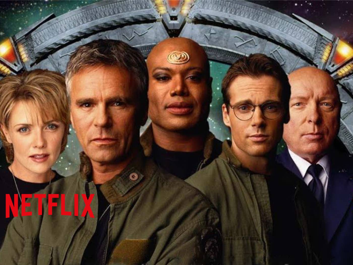 The Stargate crew is at the stargate.