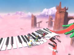 A screenshot of the game Super Crazy Rhythm Castle.