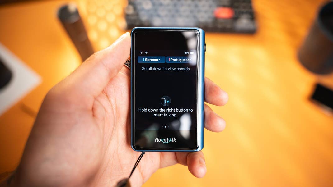 The T1 Mini is nice to hold.