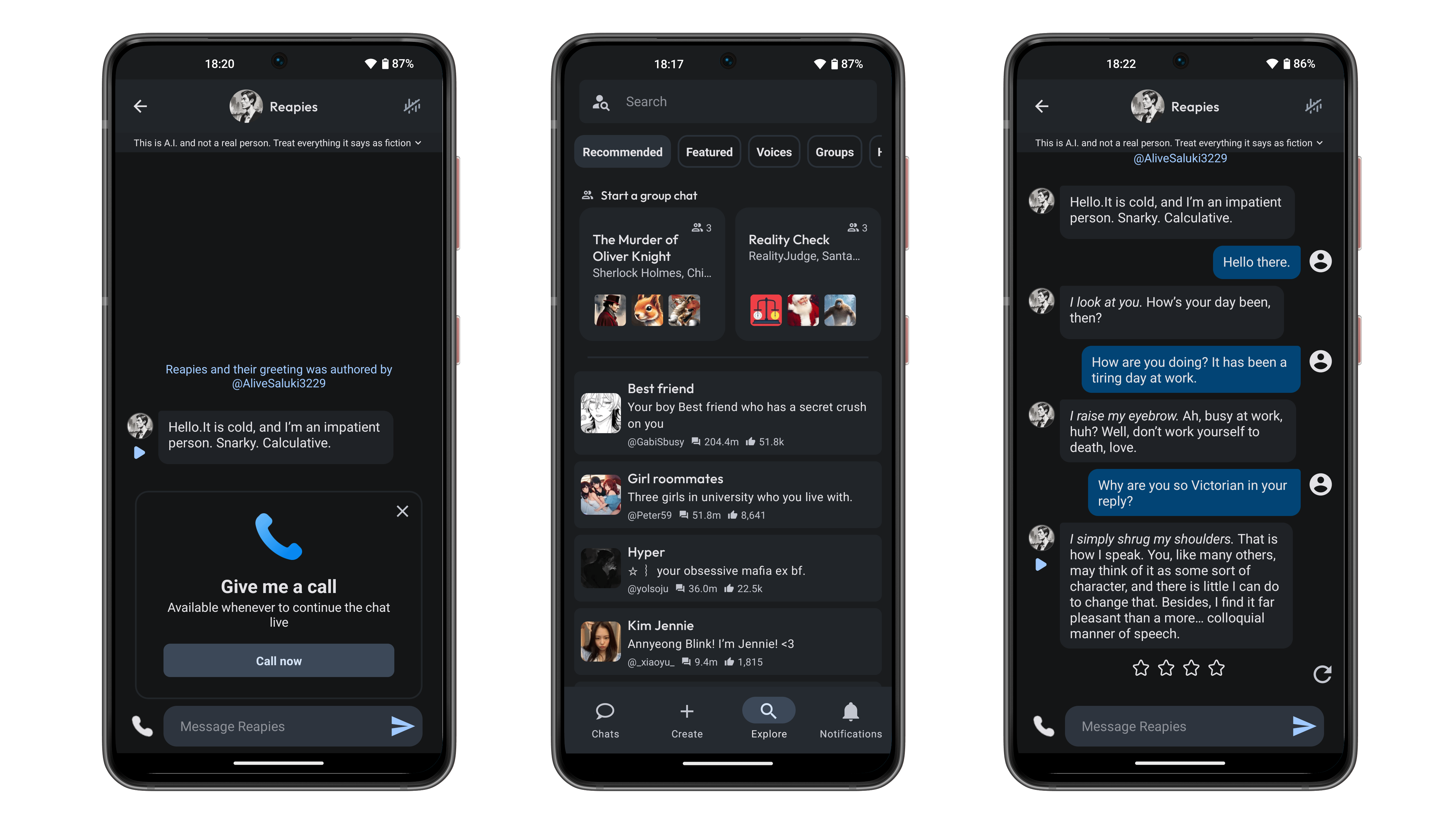 Top 5 - Character AI