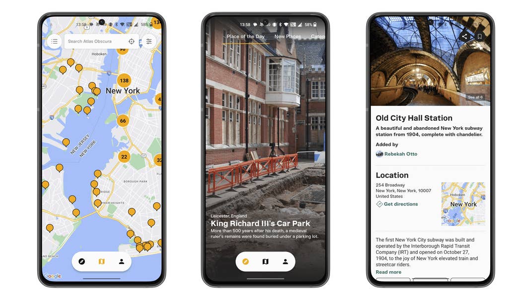 Top 5 apps - Atlas Obscura