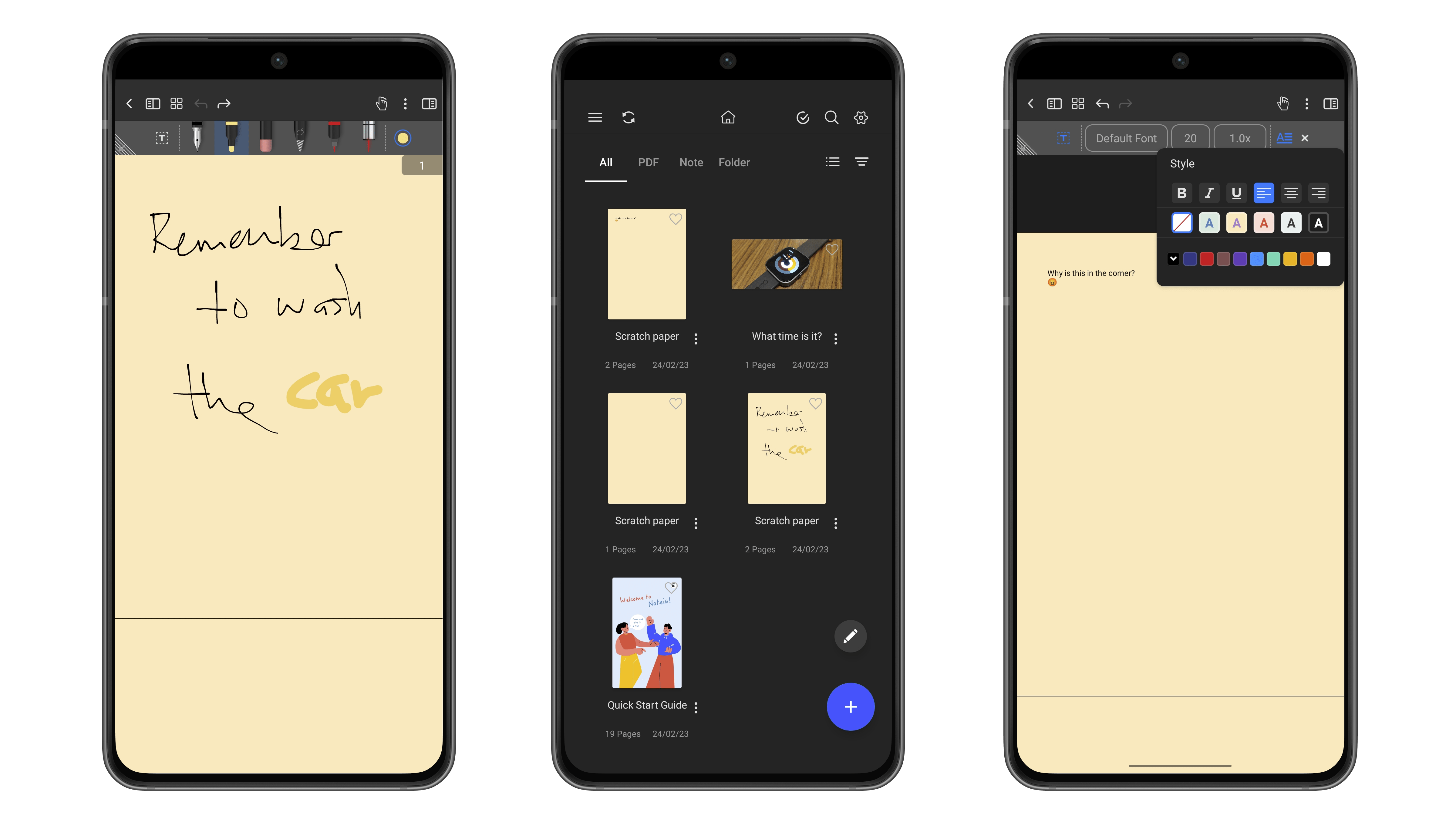 Top 5 apps - NoteIn screenshots