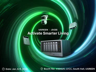 Different products from Ugreen including information for the CES 2026.
