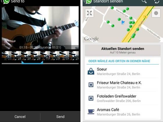 WhatsApp: new update brings video editing and fixes location issues