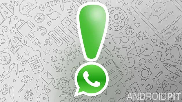 whatsapp exclamation
