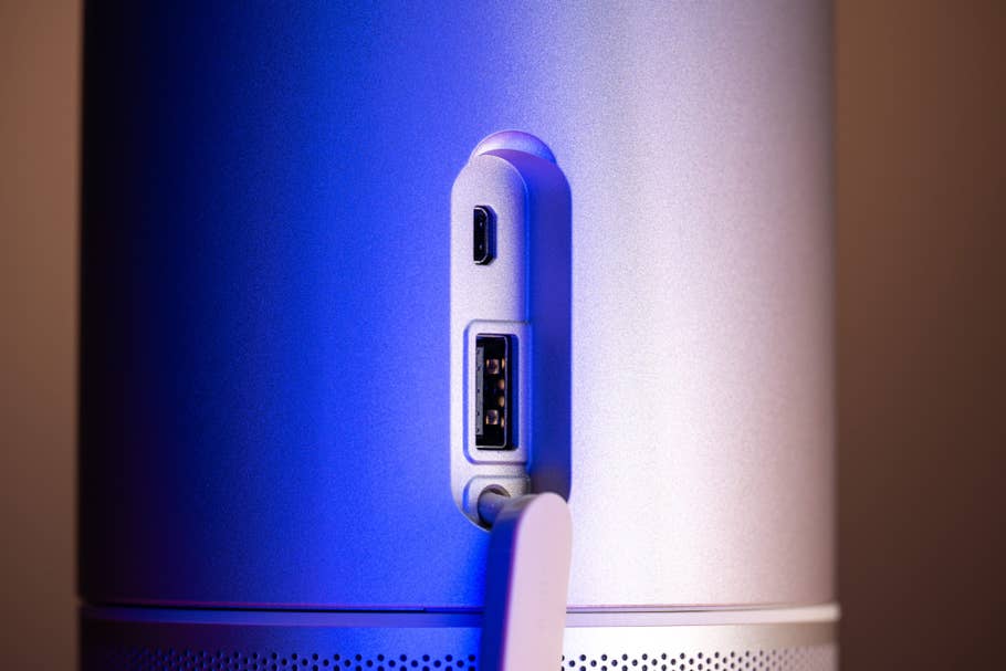 The Xgimi MoGo 3 has a range of connectivity options.