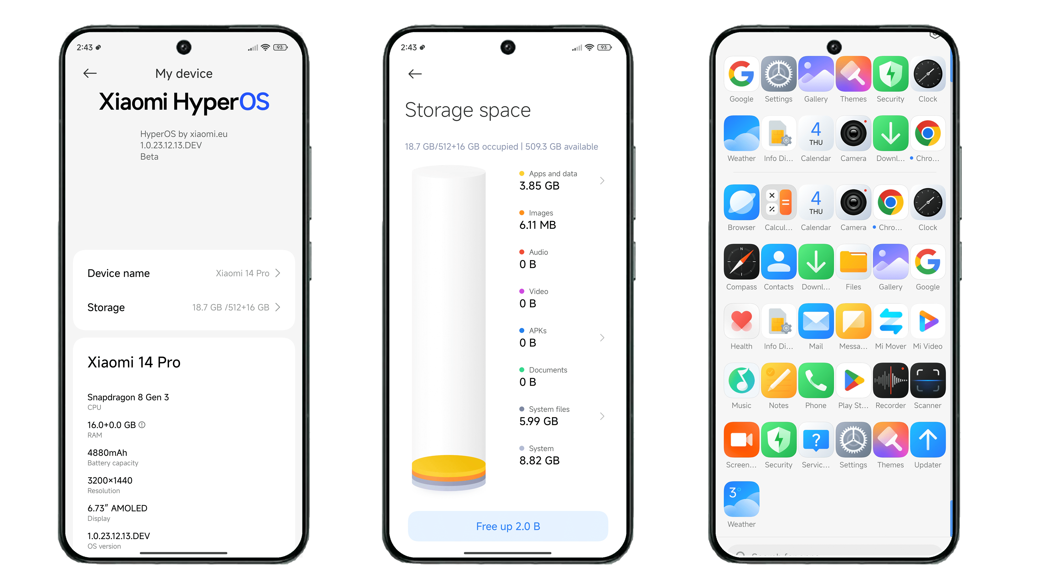 The display resolution and refresh rate are adjustable.