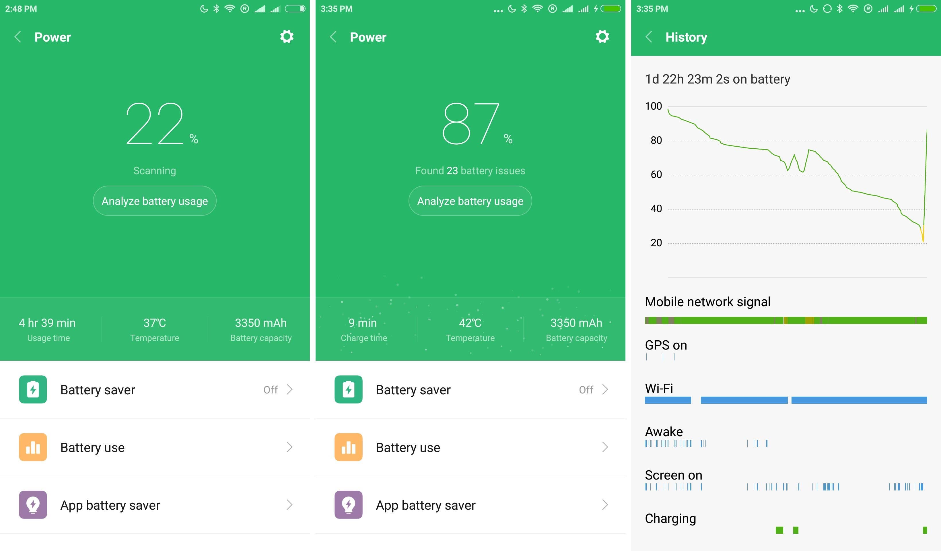 xiaomi mi 6 fast charging