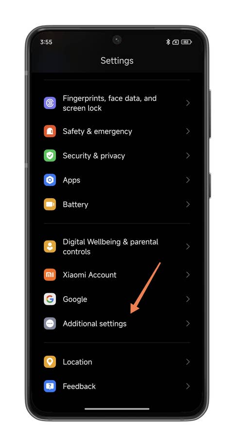 HyperOS screenshots showing how to have an action button like the iPhone 15.