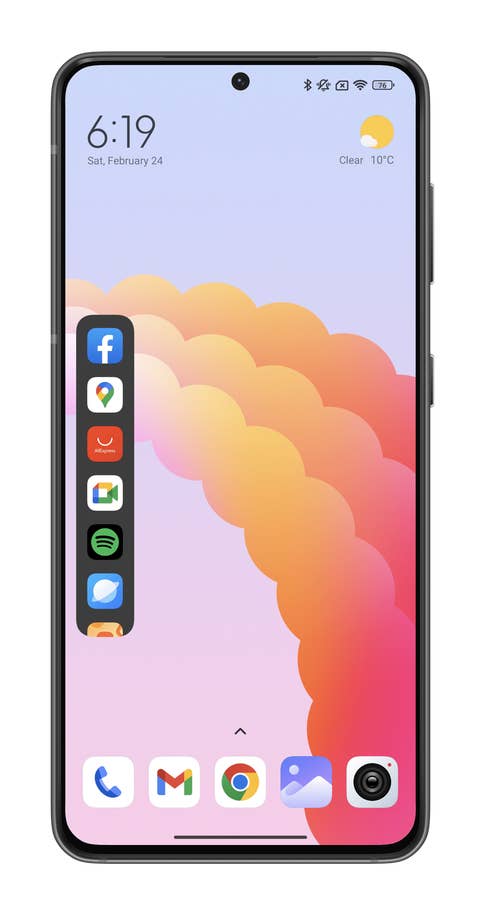 A floating window in HyperOS as seen in the Xiaomi 14.
