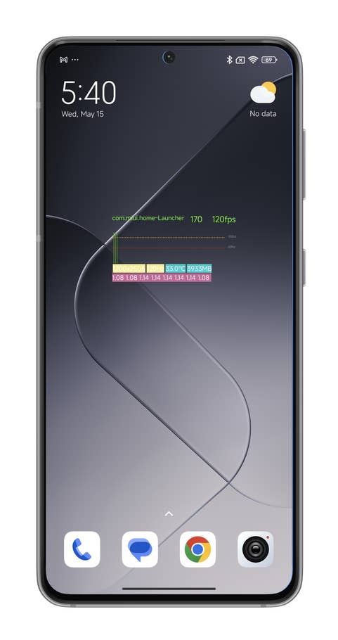Screenshots showing how to enable the FPS counter on your Xiaomi smartphone.