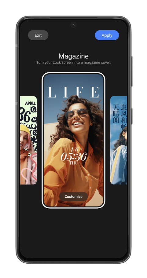 How to customize the Xiaomi 14u0027s lock screen in HyperOS.