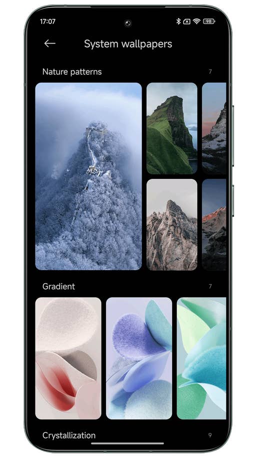 Xiaomi HyperOS screenshots