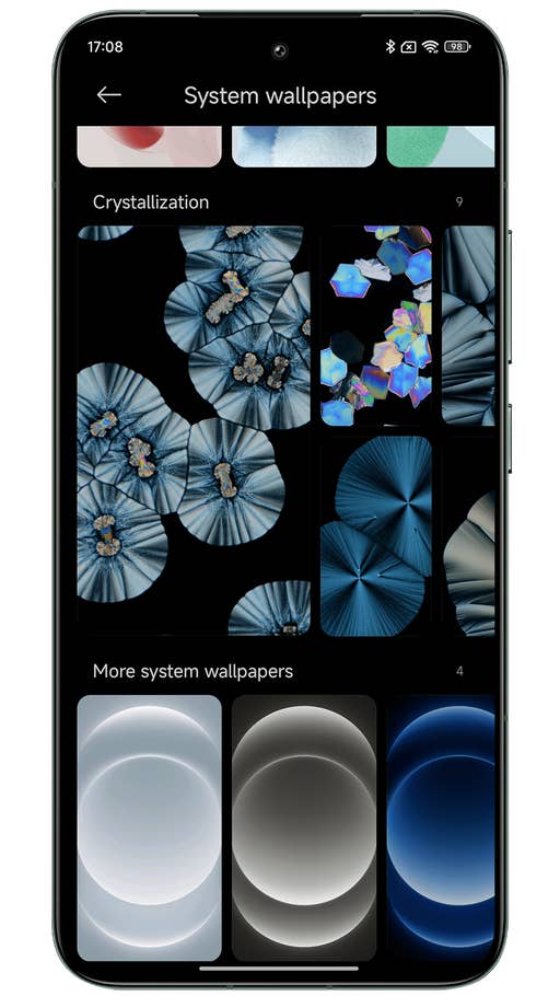 Xiaomi HyperOS screenshots