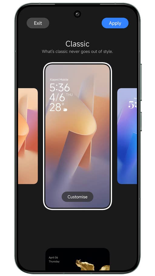 Xiaomi HyperOS screenshots