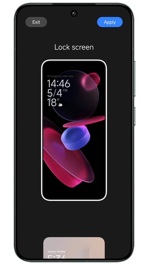 Xiaomi HyperOS screenshots