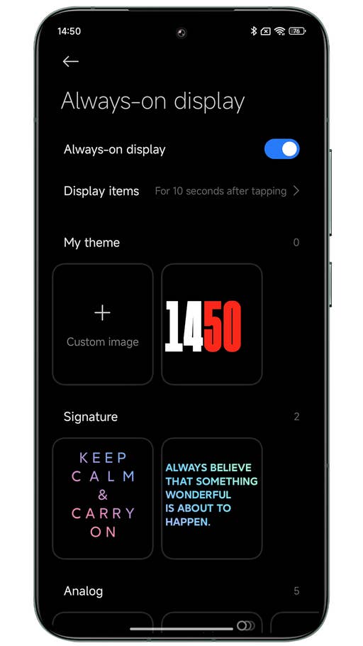 Xiaomi HyperOS screenshots