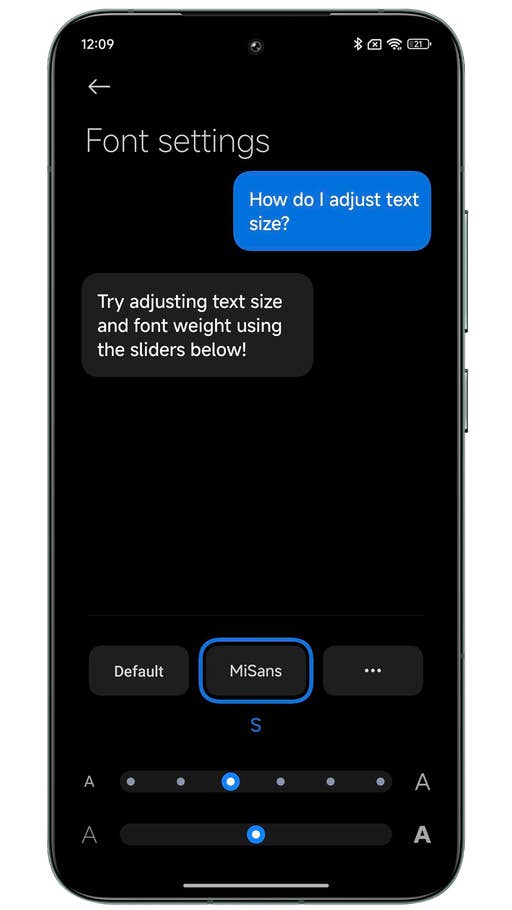 Xiaomi HyperOS screenshots