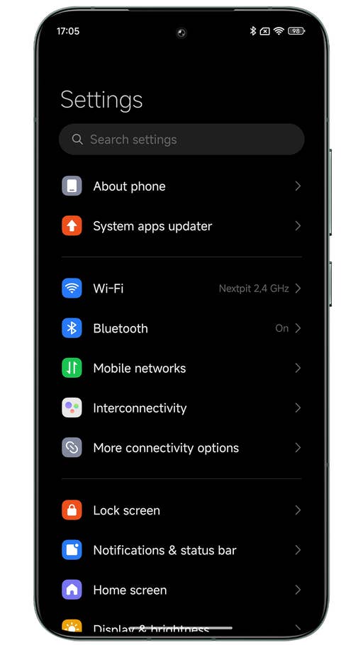 Xiaomi HyperOS screenshots